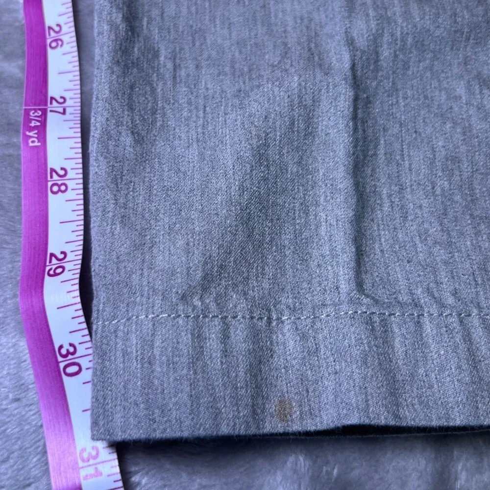 Banana Republic Mens Size 28x32 Kentfield Chino Pants Slim Fit Heather Gray Work